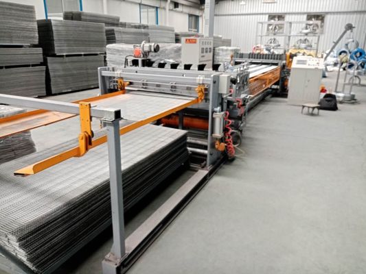 415v数値制御2-4mmの直径の鉄条網の網の網機械